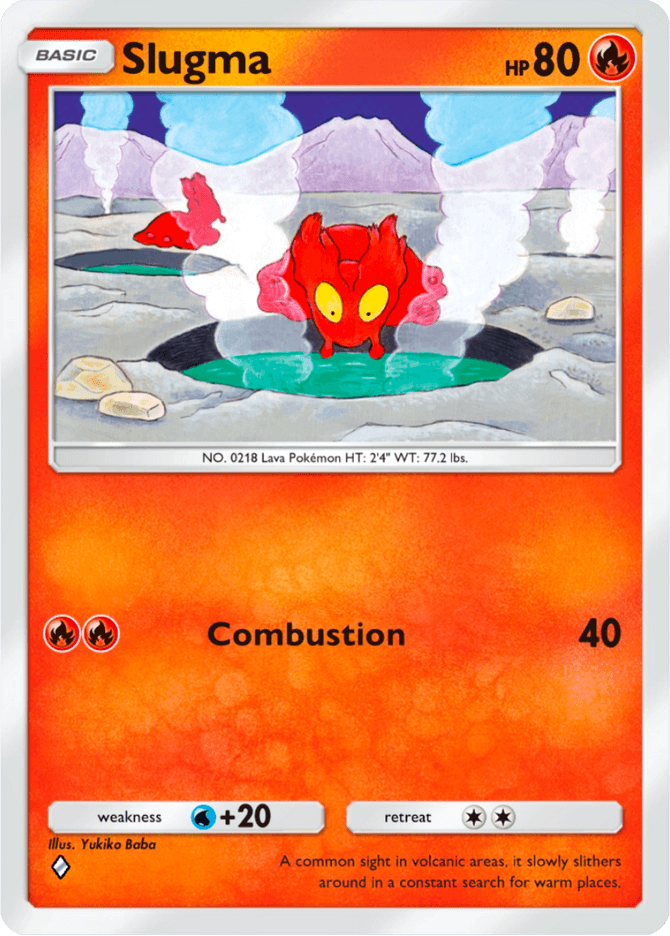 Slugma - card A4a-008 in Pokémon TCG Pocket