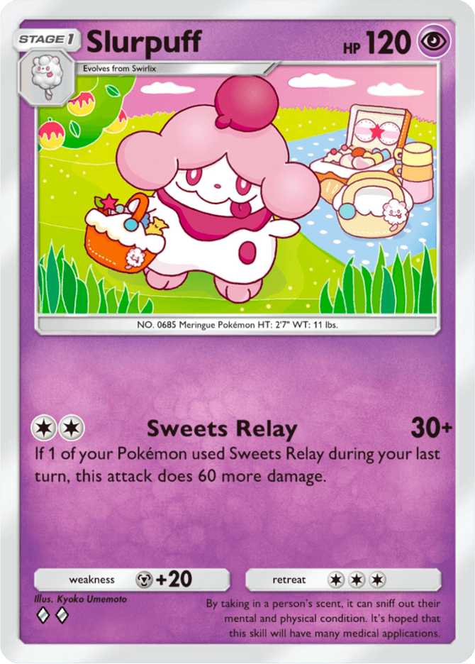 Slurpuff - card A4b-175 in Pokémon TCG Pocket