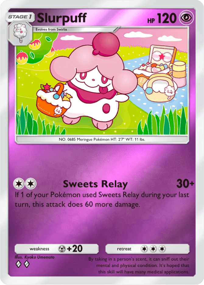 Slurpuff - card A4b-176 in Pokémon TCG Pocket
