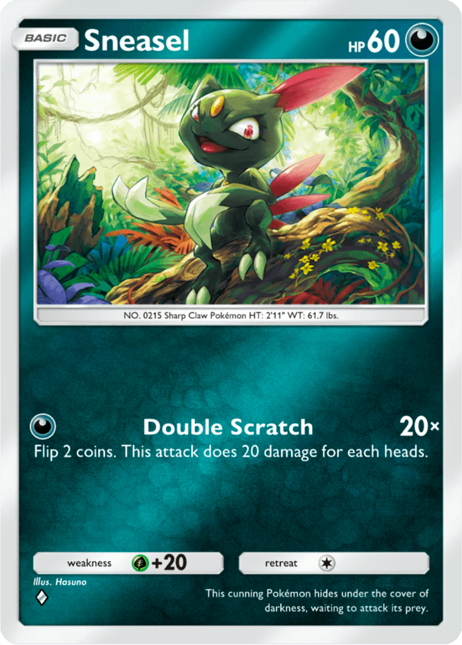 Sneasel - card A4b-243 in Pokémon TCG Pocket