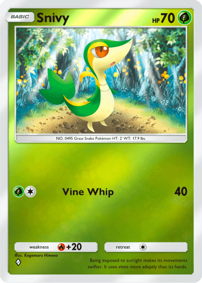 Snivy - card A4b-033 in Pokémon TCG Pocket