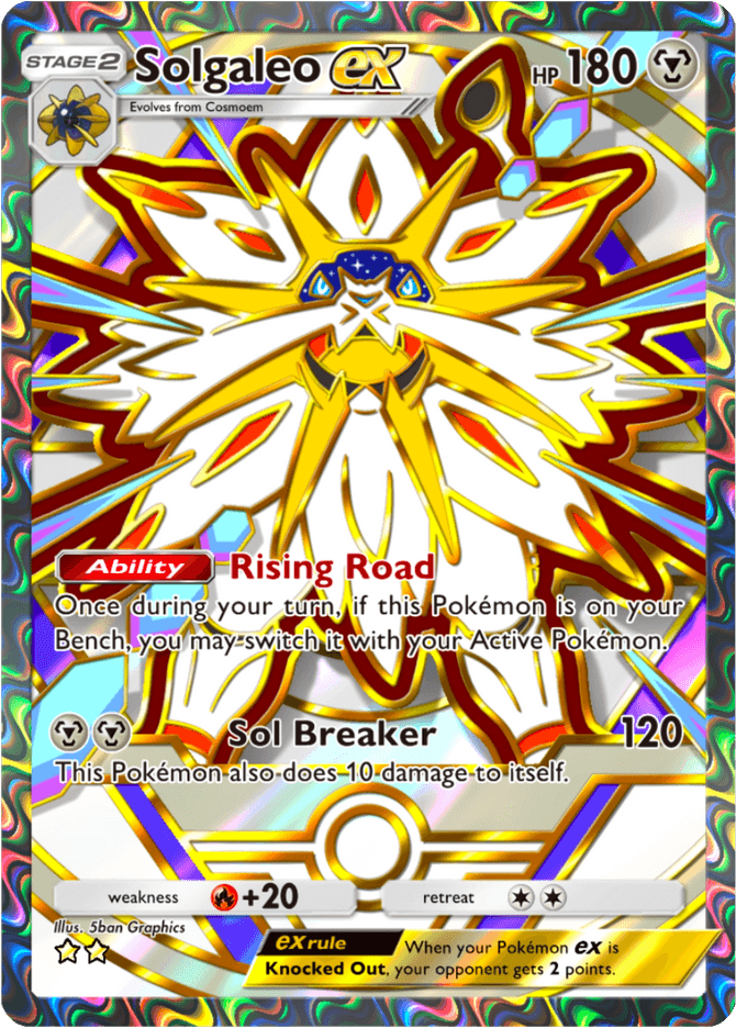 Solgaleo ex - card A4b-369 in Pokémon TCG Pocket