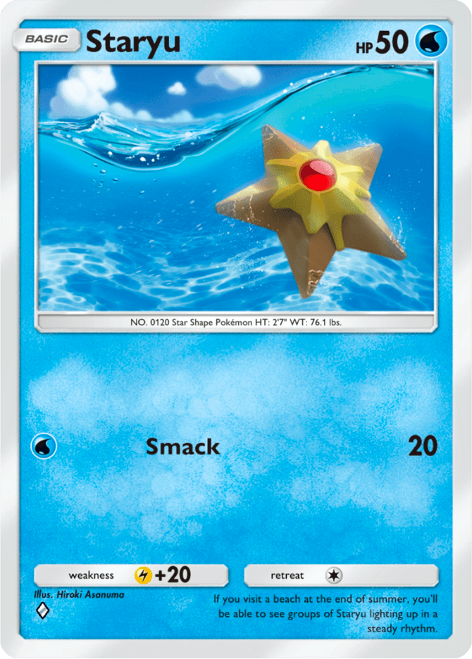 Staryu - card A4b-093 in Pokémon TCG Pocket