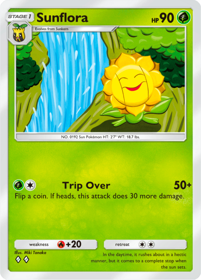 Sunflora - card A4a-005 in Pokémon TCG Pocket