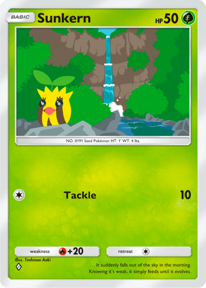 Sunkern - card A4a-004 in Pokémon TCG Pocket