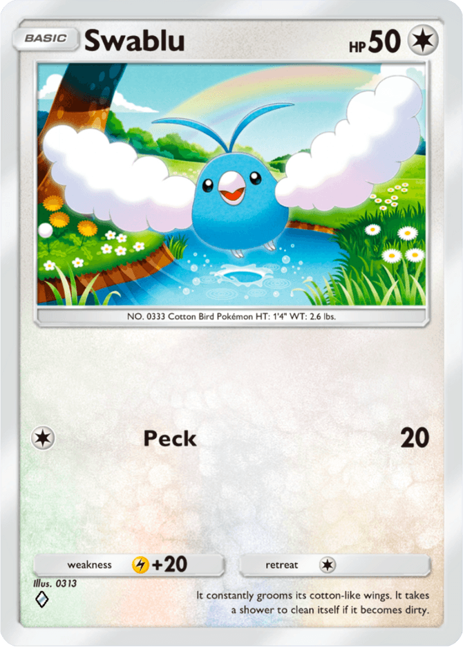 Swablu - card A4a-064 in Pokémon TCG Pocket