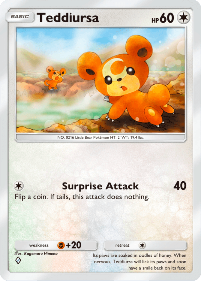 Teddiursa - card A4a-060 in Pokémon TCG Pocket