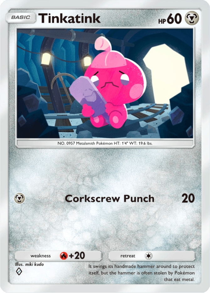 Tinkatink - card A4b-262 in Pokémon TCG Pocket