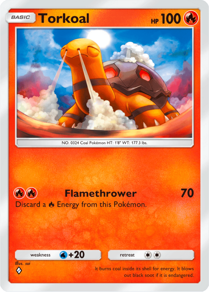 Torkoal - card A4b-069 in Pokémon TCG Pocket