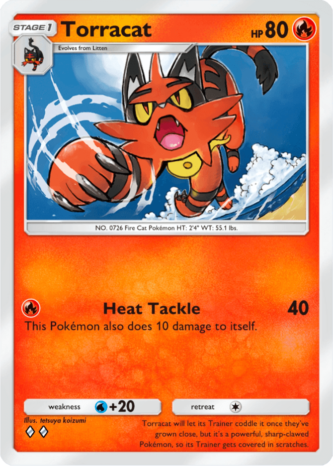 Torracat - card A4b-080 in Pokémon TCG Pocket