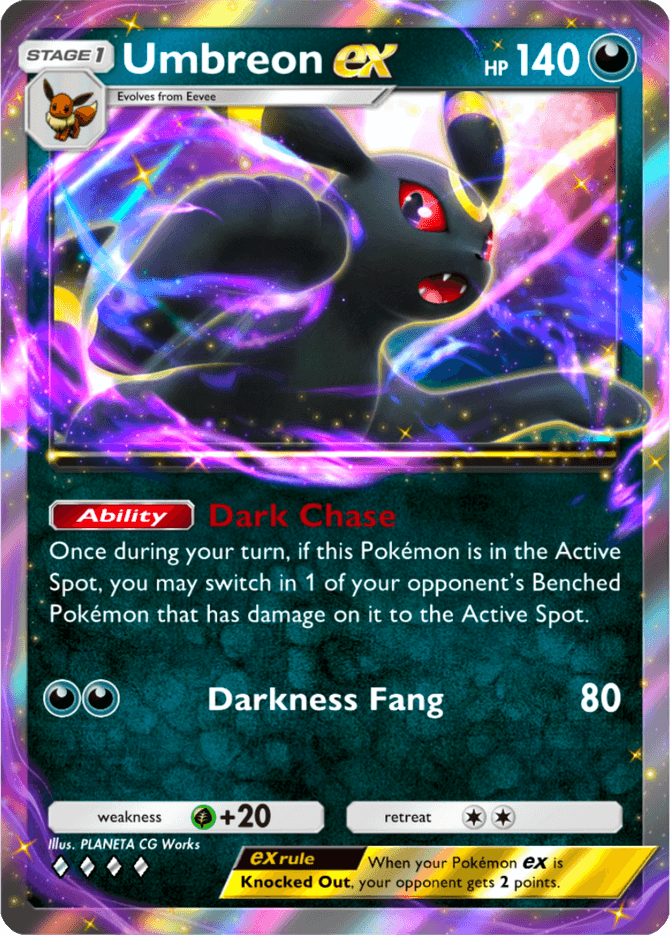 Umbreon ex - card A4b-241 in Pokémon TCG Pocket