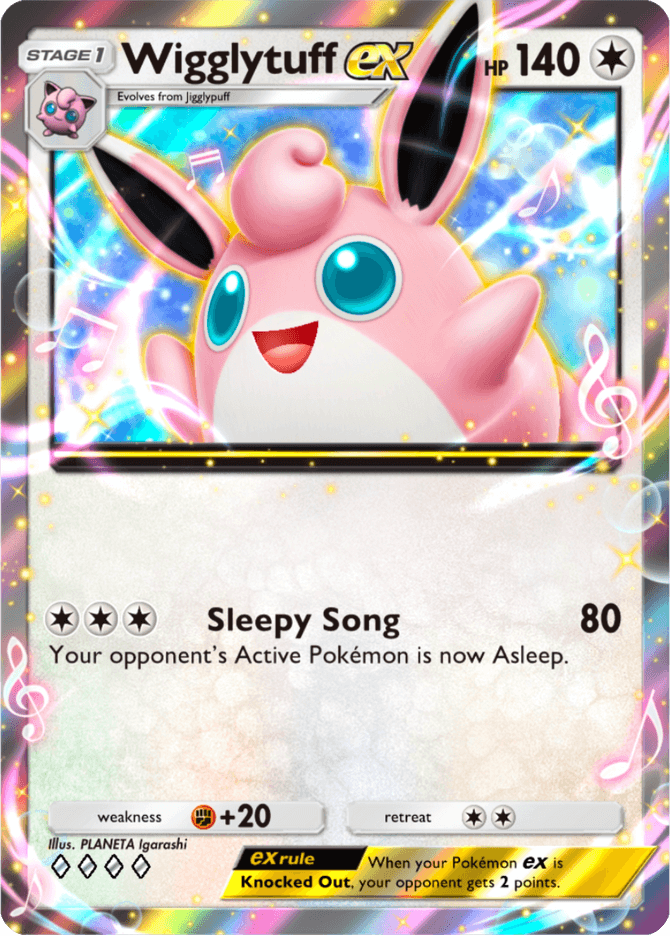 Wigglytuff ex - card A4b-279 in Pokémon TCG Pocket