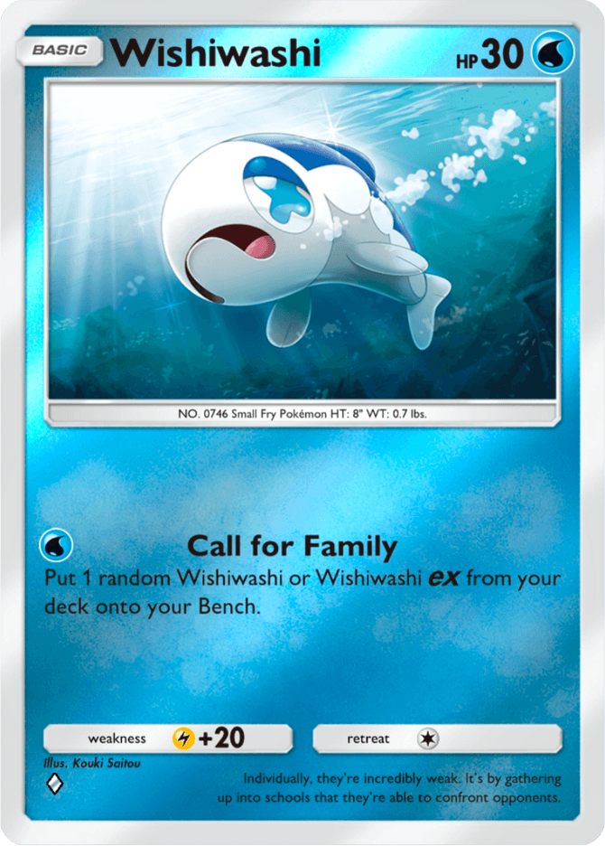 Wishiwashi - card A4b-123 in Pokémon TCG Pocket