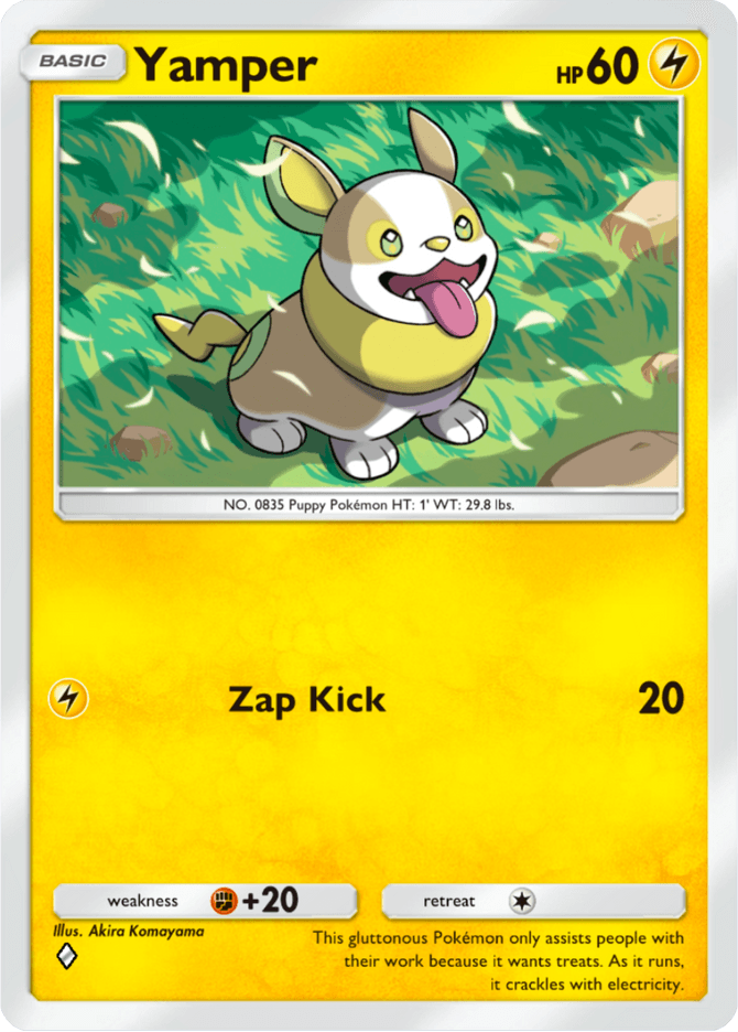 Yamper - card A4a-030 in Pokémon TCG Pocket