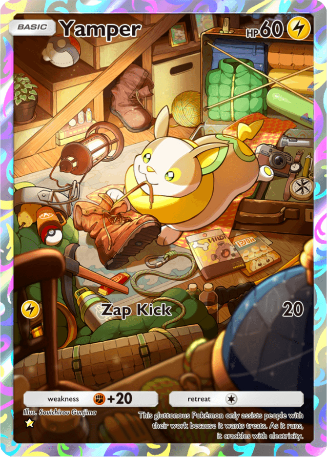 Yamper - card A4a-074 in Pokémon TCG Pocket