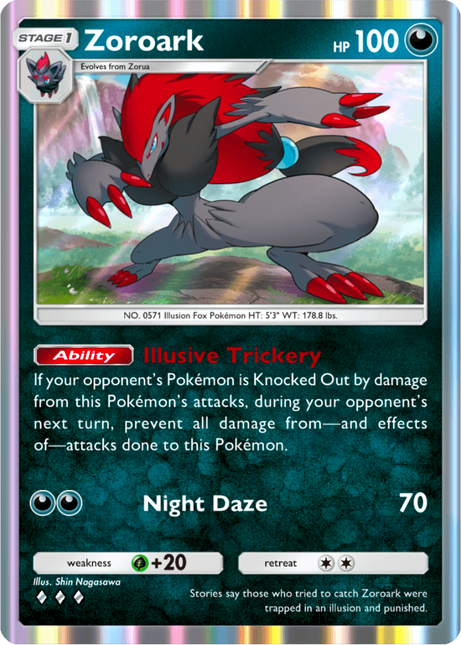 Zoroark - card A4a-050 in Pokémon TCG Pocket