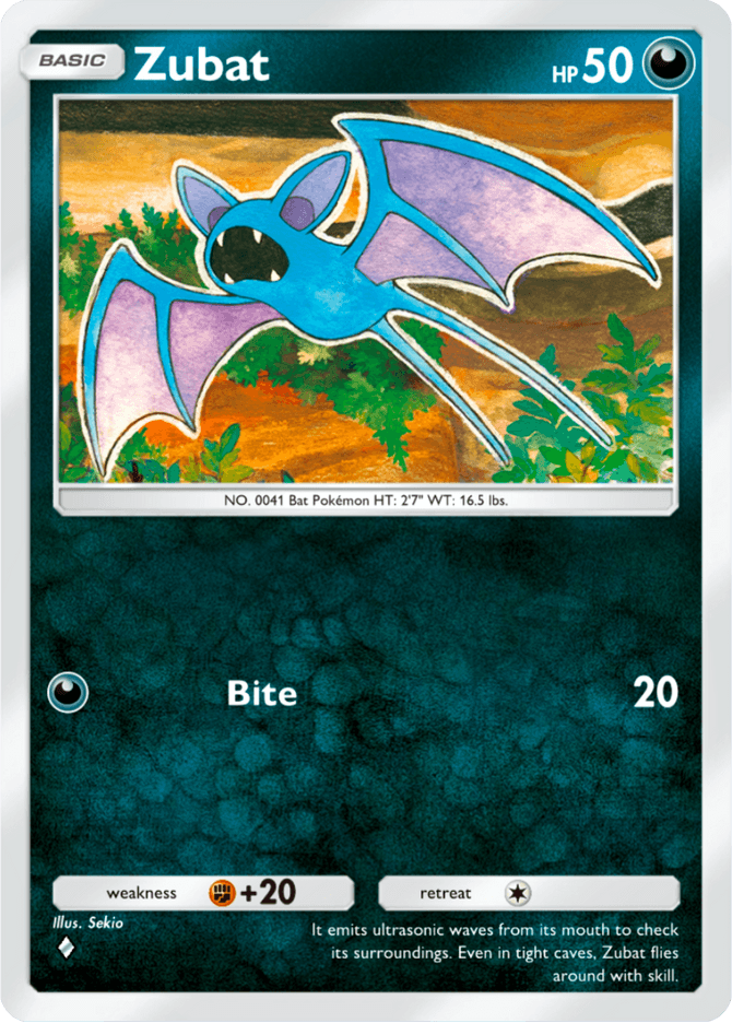 Zubat - card A4b-226 in Pokémon TCG Pocket