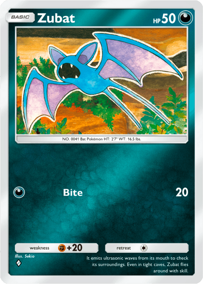 Zubat - card A4b-227 in Pokémon TCG Pocket
