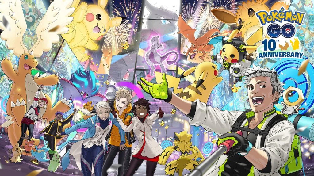 10th anniversary to Pokémon GO