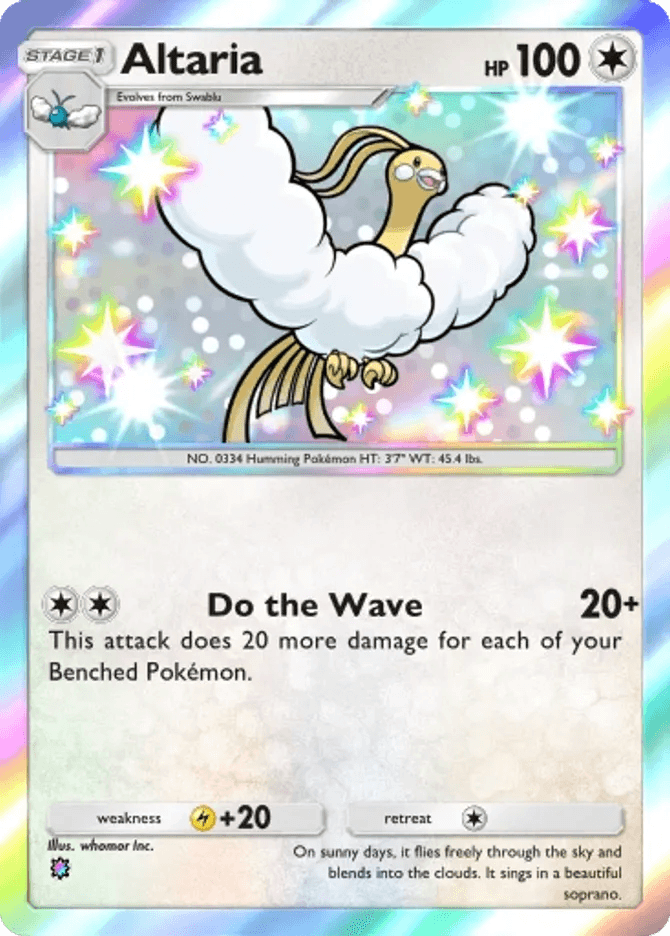 Altaria - card B3a-103 in Pokémon TCG Pocket