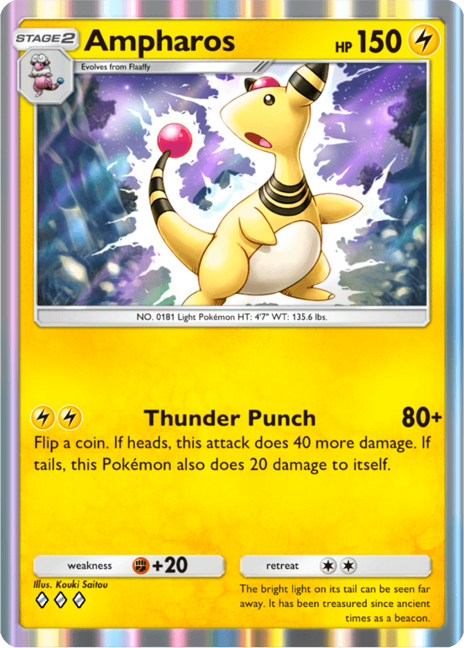 Ampharos - card A4-069 in Pokémon TCG Pocket