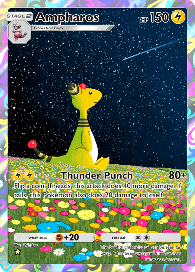 Ampharos - card A4-172 in Pokémon TCG Pocket