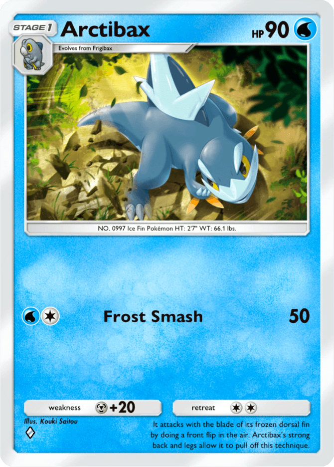 Arctibax - card B2a-035 in Pokémon TCG Pocket