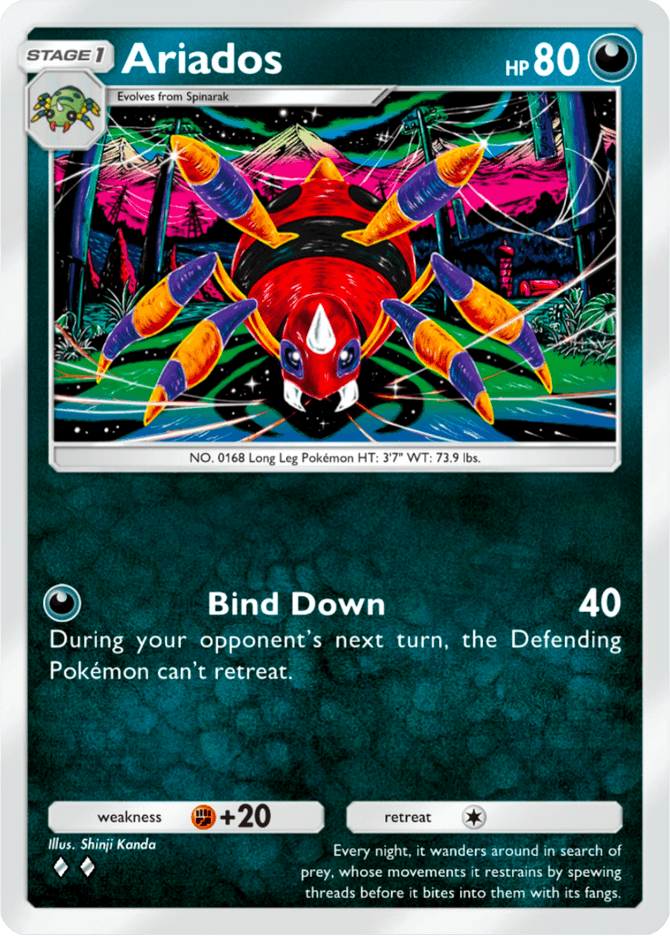 Ariados - card A4-111 in Pokémon TCG Pocket