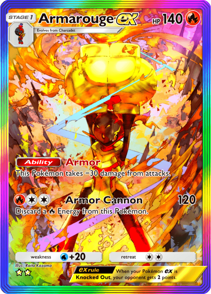 Armarouge ex - card B2a-111 in Pokémon TCG Pocket
