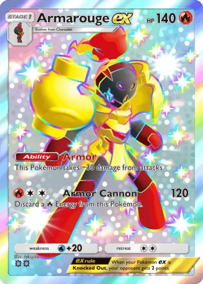 Armarouge ex - card B3a-105 in Pokémon TCG Pocket