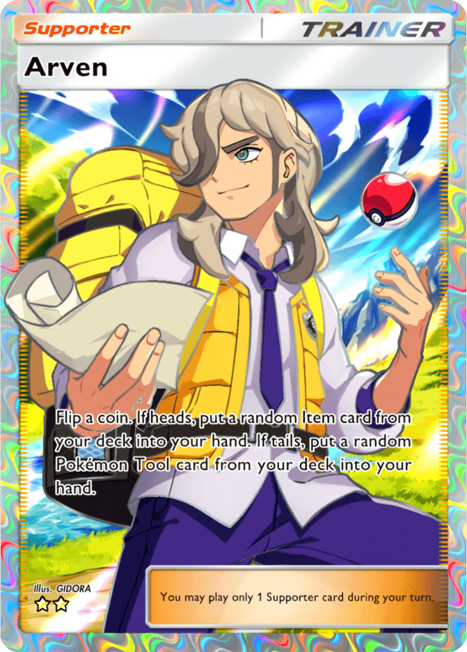 Arven - card B2a-108 in Pokémon TCG Pocket