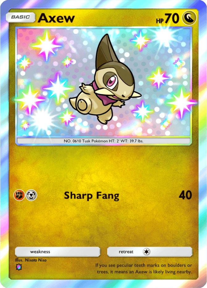 Axew - card B2b-108 in Pokémon TCG Pocket