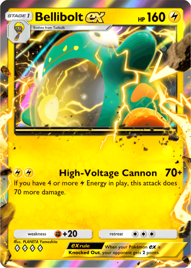 Bellibolt ex - card B2a-042 in Pokémon TCG Pocket