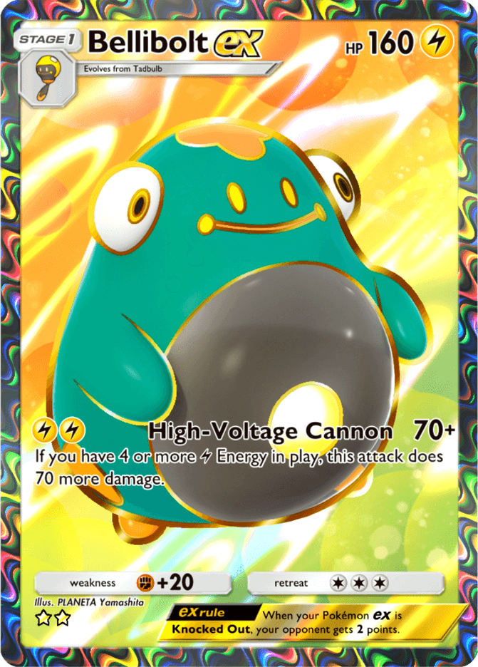 Bellibolt ex - card B2a-103 in Pokémon TCG Pocket