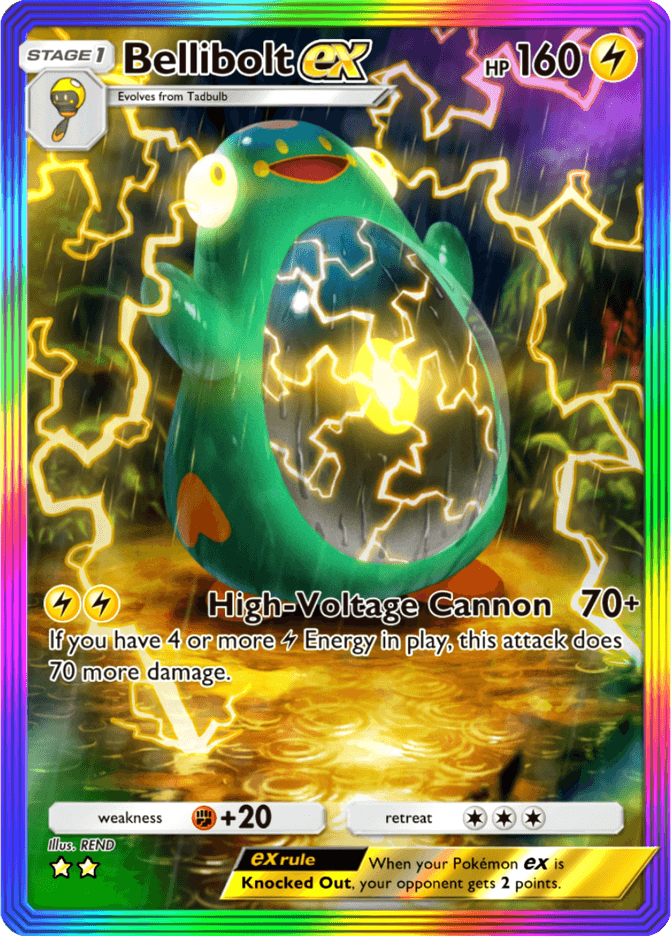 Bellibolt ex - card B2a-113 in Pokémon TCG Pocket