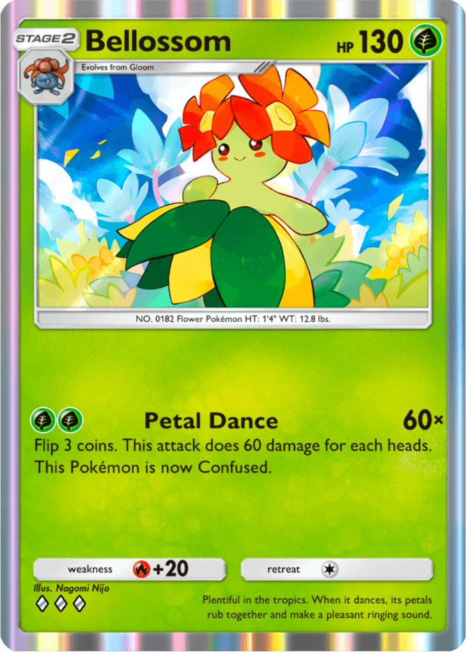 Bellossom - card A4-003 in Pokémon TCG Pocket
