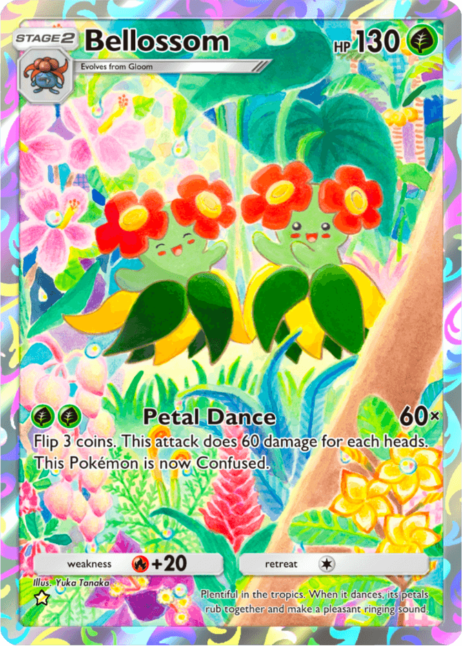 Bellossom - card A4-163 in Pokémon TCG Pocket