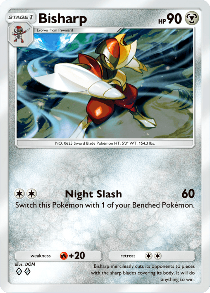 Bisharp - card B3-120 in Pokémon TCG Pocket