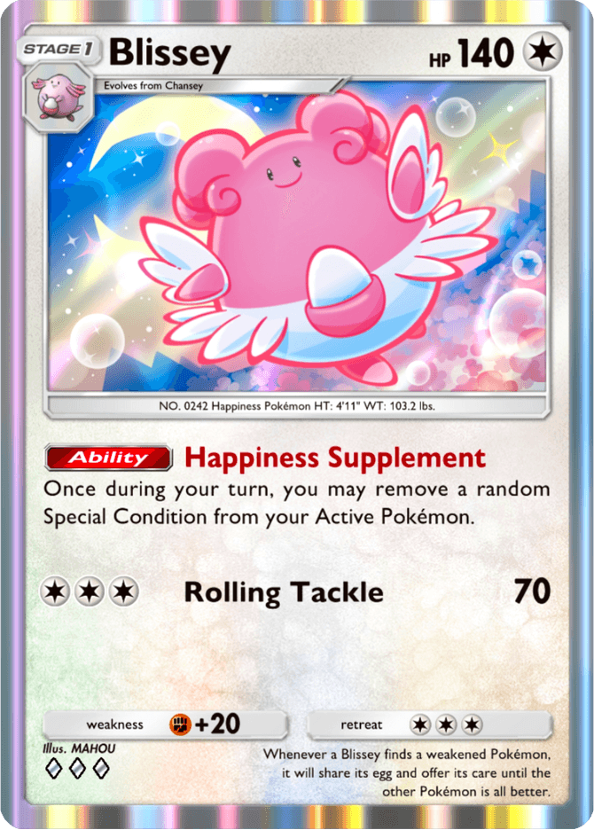 Blissey - card B3-128 in Pokémon TCG Pocket