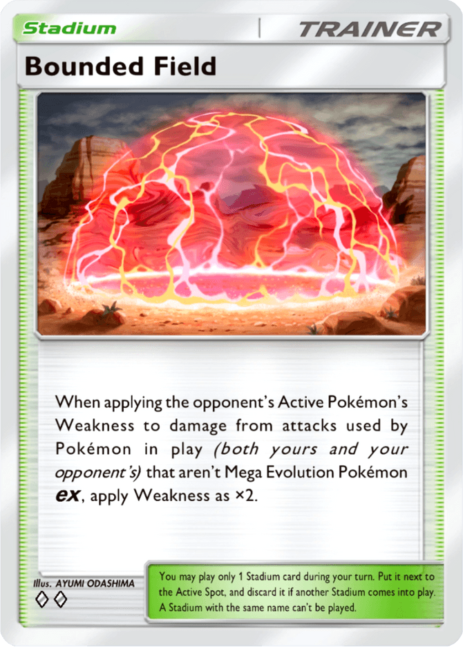 Bounded Field - card B3-155 in Pokémon TCG Pocket