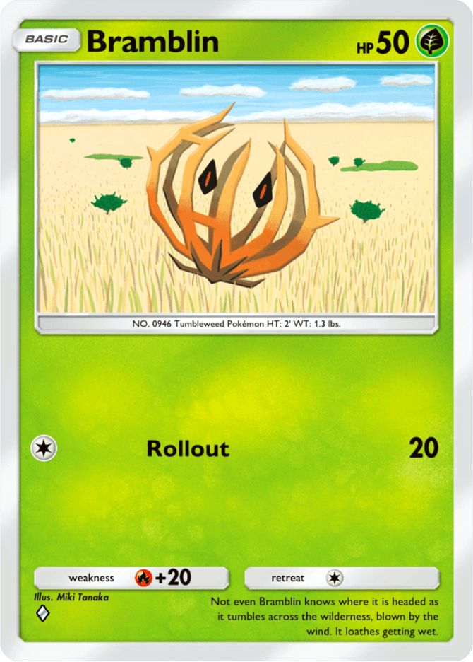 Bramblin - card B2a-010 in Pokémon TCG Pocket