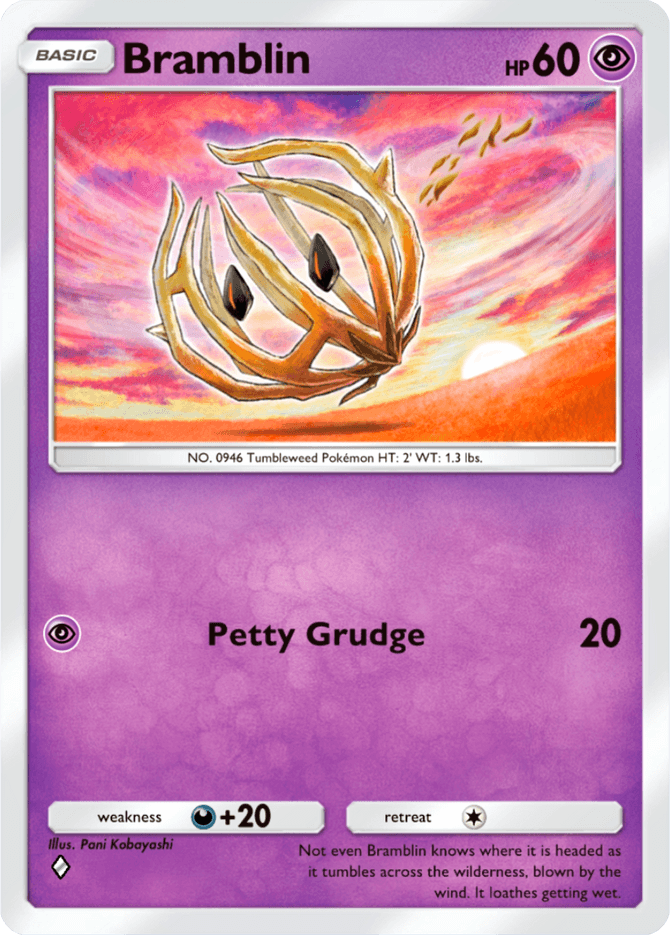 Bramblin - card B3-072 in Pokémon TCG Pocket