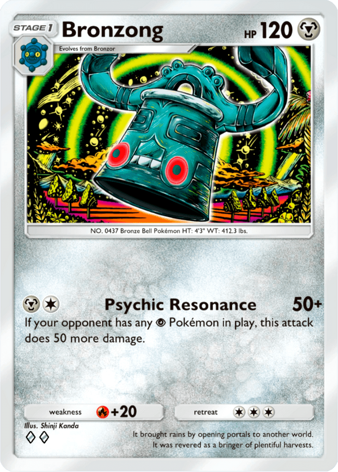 Bronzong - card B3-118 in Pokémon TCG Pocket