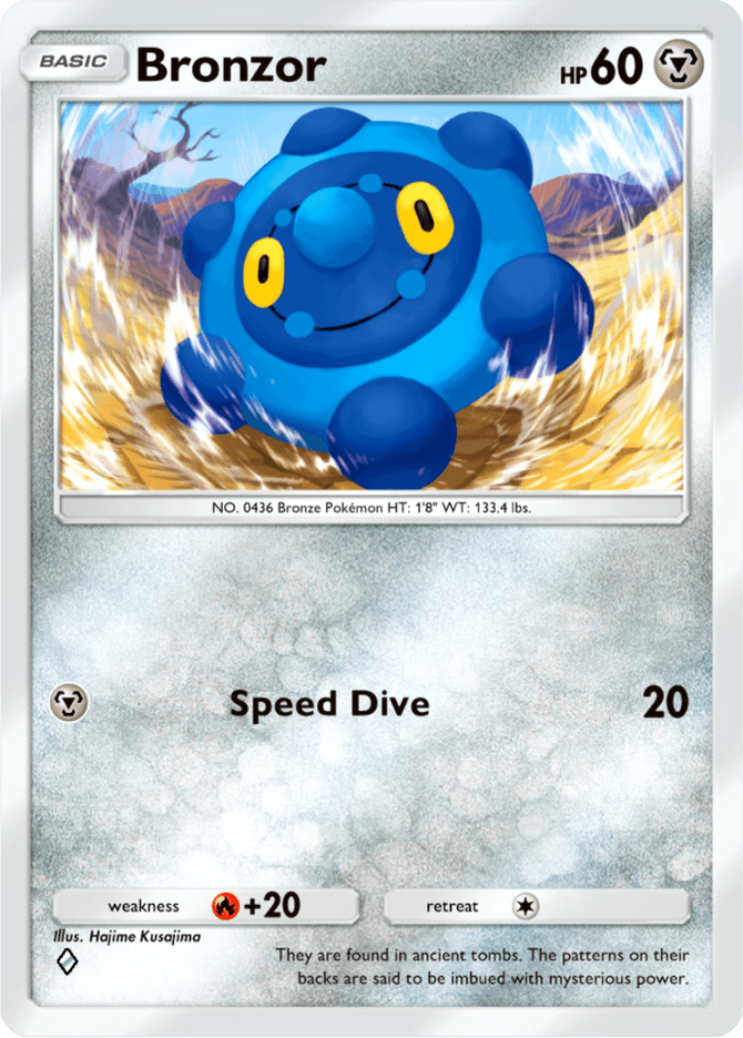 Bronzor - card B3-117 in Pokémon TCG Pocket