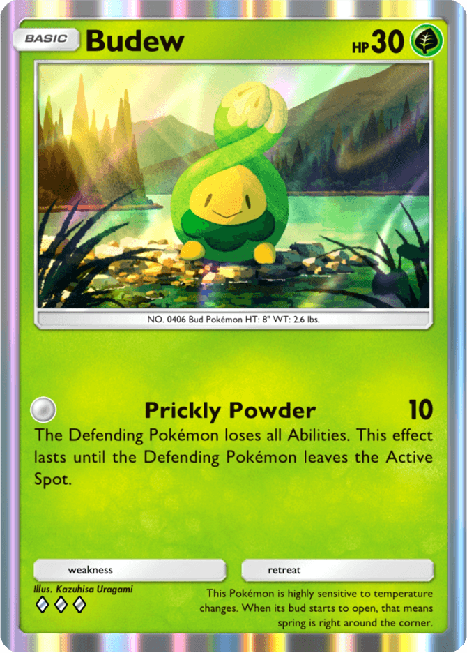 Budew - card B3-013 in Pokémon TCG Pocket