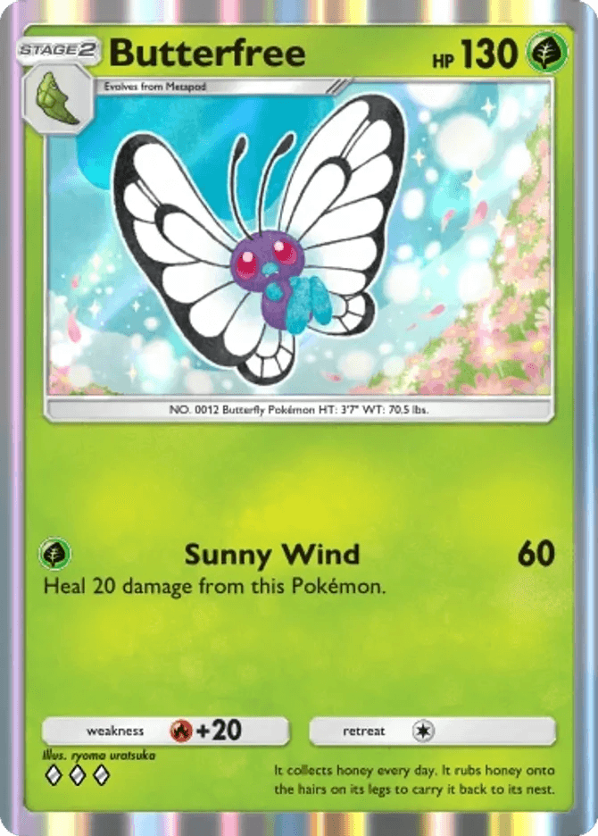 Butterfree - card B3b-003 in Pokémon TCG Pocket