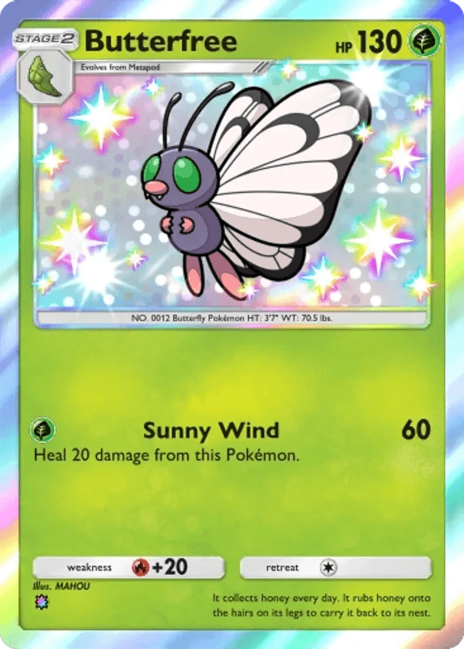 Butterfree - card B3b-093 in Pokémon TCG Pocket
