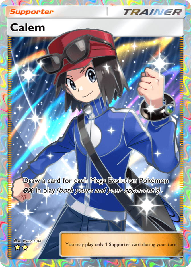 Calem - card B2b-082 in Pokémon TCG Pocket