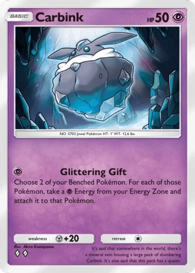 Carbink - card B3b-031 in Pokémon TCG Pocket