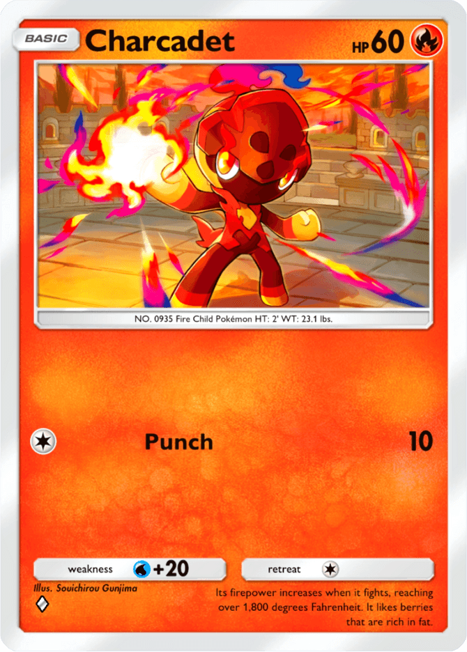 Charcadet - card B2a-019 in Pokémon TCG Pocket